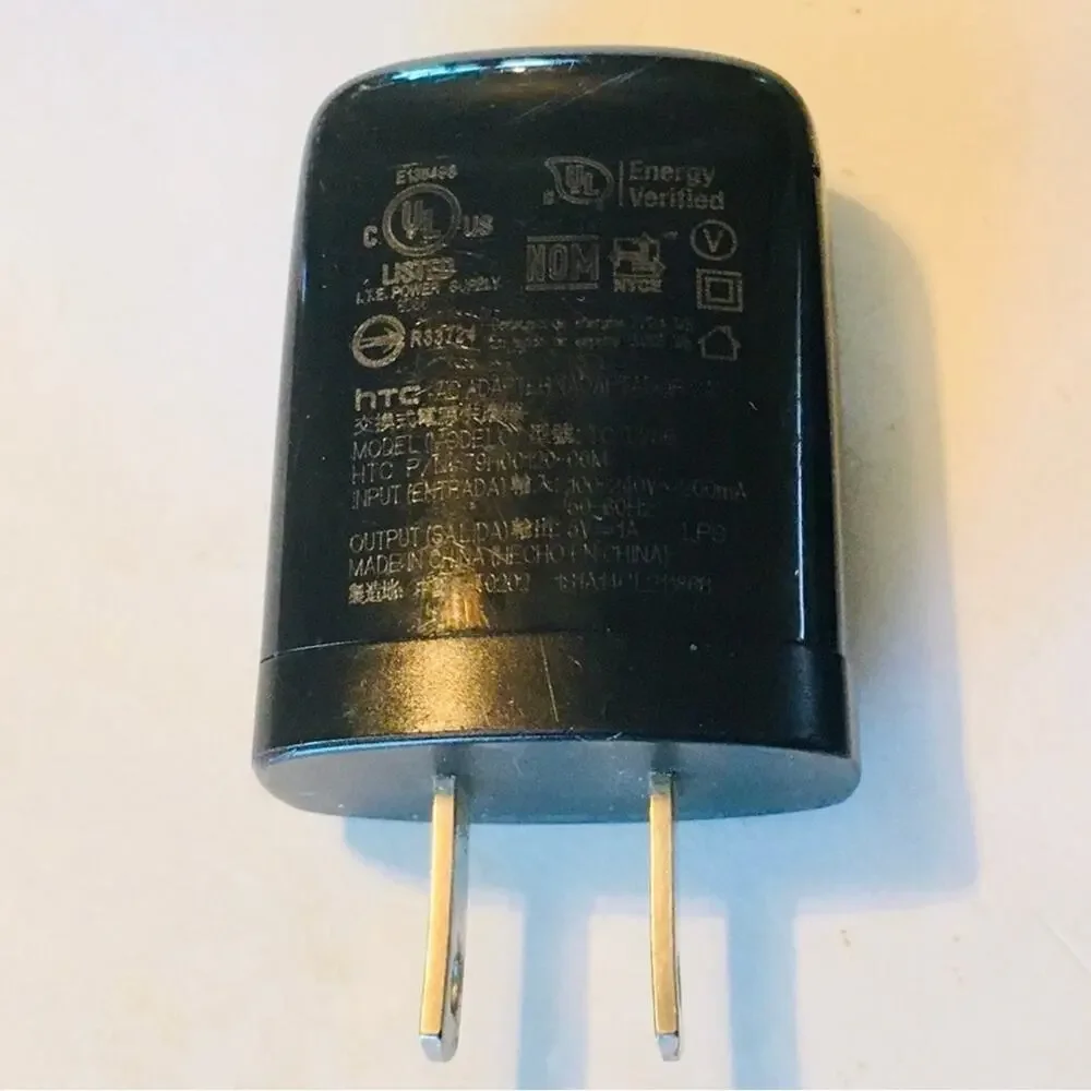 OEM HTC USB Travel Charger Adapter w/ Micro USB cable